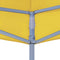 vidaXL - Partytentdak - 270 - g/m² - 4,5x3 - m - geel