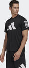 adidas Freelift - Sportshirt Heren - Aansluitend - Zwart/Wit