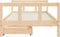 vidaXL - Kinderbedframe - met - lades - 90x190 - cm - massief - grenenhout