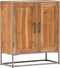 vidaXL - Dressoir - 65x30x75 - cm - massief - acaciahout