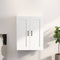 vidaXL - Hangkast - 69,5x32,5x90 - cm - wit