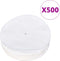 vidaXL - Hamburgerpersmachine - met - 500 - scheidingsbladen - 10 - cm - aluminium