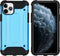 iMoshion Hoesje Geschikt voor iPhone 11 Pro Hoesje - iMoshion Rugged Xtreme Backcover - Lichtblauw