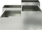 vidaXL - Tuinplanter - 80x80x48 - cm - Gegalvaniseerd - Staal