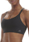 Adidas Scoop Lounge Bra - Sport - Innovatieve ribstof - Zwart