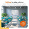 Goliving Whiteboard - Magnetisch bord - 60 x 90 cm - Droog uitwisbaar - Krasvast emaille - Wit