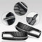 Een paar bumper-mistlampen voor A5 S-Line S5 2013-2016 voorbumper mistlampen grill grillafdekking