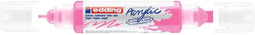Acrylmarker edding e-5400 3d double liner ne roze | 1 stuk