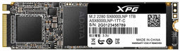 XPG SX6000 Lite - SSD M.2 1TB - PCIe 3.0 x4 1800MB/s