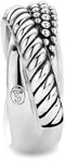 TI SENTO Ring - 925 zilver - Drie banden gerhodineerd - Zilver - Maat 17.25 mm (maat 54)