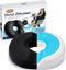 Softsie Donut Zitkussen - Orthopedisch Ergonomisch - Traagschuim Ademend Antislip - Zwart