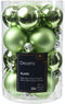 Kerstballen glas d3.5 cm g.thee 16st