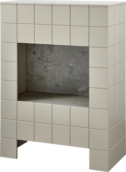 Woood Ally Deco Schouw - Grenen - Dust - 104x77x38