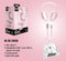 Fresh 'n Rebel Clam Blaze 2 - Draadloze Over-Ear Koptelefoon - 80 uur batterijduur - Roze