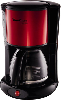Moulinex Subito - Koffiezetapparaat - 1,25l 1000W - Wijnrood
