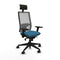 Bureaustoel met hoofdsteun Piqueras y Crespo 3D066N1 Groene benzine