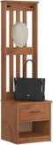 vidaXL - Halboom - SANDENS - 45x40x159,5 - cm - massief - grenenhout