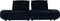 Zuiver Hunter 3-zitsbank Navy