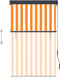 vidaXL-Rolgordijn-voor-buiten-100x250-cm-wit-en-oranje