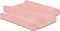 Jollein Aankleedkussenhoes - Badstof 50x70cm - Zacht en rekbaar - Soft Pink (2 stuks)