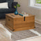 vidaXL - Opbergkist - HALDEN - 91x91x47 - cm - massief - grenenhout