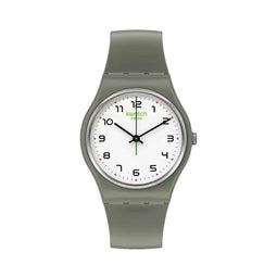 Swatch SO28G101 - Uniseks Polshorloge - Ø 34 mm - Groen