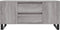 vidaXL - Salontafel - 102x44,5x50 - cm - bewerkt - hout - grijs - sonoma - eikenkleur