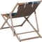 Madison - Houten Strandstoel - Chris Geel - Opvouwbaar - 90x55x87cm - Tuinstoel