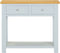 vidaXL - Wandtafel - 83x30x73 - cm - massief - eikenhout