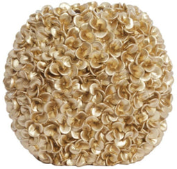 Light & Living Vaas Phylia - Goud - 31.5x17x28cm - Kunststof - Moederdag - Moederdag Cadeau - Moederdag Cadeautje - Moederdag Cadeau idee
