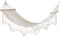 Hangmat DKD Home Decor Wit Ek Franjes (280 x 100 x 5 cm)