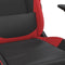 vidaXL - Gamestoel - kunstleer - zwart - en - rood