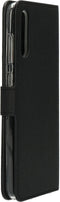 Mobiparts Saffiano Wallet Case - Samsung Galaxy A70 (2019) - Ruimte voor 3 pasjes - Zwart