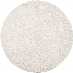 vidaXL - Vloerkleed - PAMPLONA - shaggy - hoogpolig - modern - Ø - 280 - cm - crèmekleur
