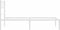 vidaXL - Bedframe - met - hoofdbord - metaal - wit - 90x200 - cm