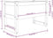 vidaXL - Plantenbak - 78x40x52 - cm - massief - grenenhout - wit