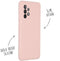 Accezz Samsung Galaxy A52/A52s/A52 (5G) - Liquid Silicone Backcover - Schokabsorberend - Roze