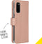 Accezz Samsung Galaxy S20 - Wallet Softcase Bookcase - 3 Pashouders - Roze