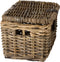 Fastrider Sera - Rotan Fietsmand - Handgemaakt - 8L - Beige
