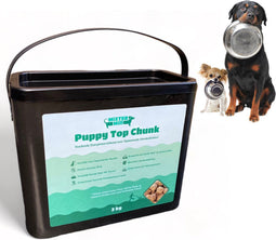 Mister Mill Puppy Top Chunk - Puppy Brokken - Puppy Voer - Hondenbrokken Droog - Hondenvoer Droog - Hondenvoeding - Hondenbrokken Puppy - 10KG