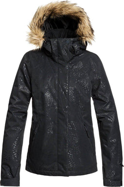 Roxy Jet Ski - Dames Ski jas - 10K ROXY DryFlight® - True Black Arrow Feel Emboss