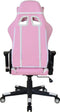 Gamestoel Thomas - bureaustoel racing gaming - ergonomisch - roze wit
