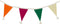 In The Mood Collection Vlaggenlijn - 6 m - Katoen - Multikleur