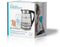 Nedis SmartLife - Slimme Waterkoker - Instelbare temperatuur 40-100 °C - Aluminium