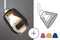 Paulmann 953.59 - Lampenkap - Rond - Glas - Transparant