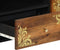 vidaXL - TV-kast - 105x33x46 - cm - Massief - Mangohout