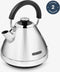 Morphy Richards Venture Pyramid Retro 1.5l 2200w Waterkoker Zilver