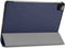 imoshion Tablet Hoes - Geschikt voor iPad Pro 12.9 (2022) / Pro 12.9 (2021) / Pro 12.9 (2020) / Pro 12.9 (2018) - Trifold Bookcase - Donkerblauw