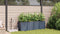 vidaXL - Tuinplantbakken - met - Waterirrigatiesysteem - - - 4 - stuks - - - Grijs