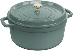 Staub Braadpan - Rond - 26 cm - eucalyptus limited edition